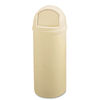 RCP817088BG - Marshal Classic Container, 25 gal, Plastic, Beige