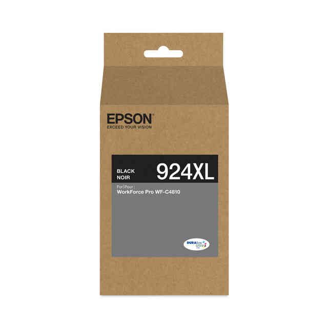 T924XL120 (924XL) DURABrite Ultra 924XL High-Yield Ink, Black T924XL120 (924XL) DURABrite Ultra 924XL High-Yield Ink, Black