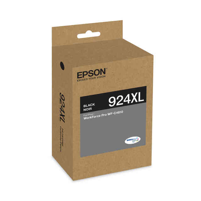 T924XL120 (924XL) DURABrite Ultra 924XL High-Yield Ink, Black T924XL120 (924XL) DURABrite Ultra 924XL High-Yield Ink, Black