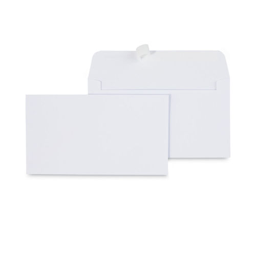White Wove Business Card 24# Writing Envelopes Pack of 50
