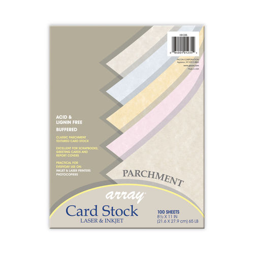 ArrayÂ® Card Stock, Assorted Colors, 100 Sheets 