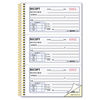 RED8L829 - Gold Standard Money Receipt Book, Two-Part Carbonless, 5 x 2.75, 3 Forms/Sheet, 225 Forms Total