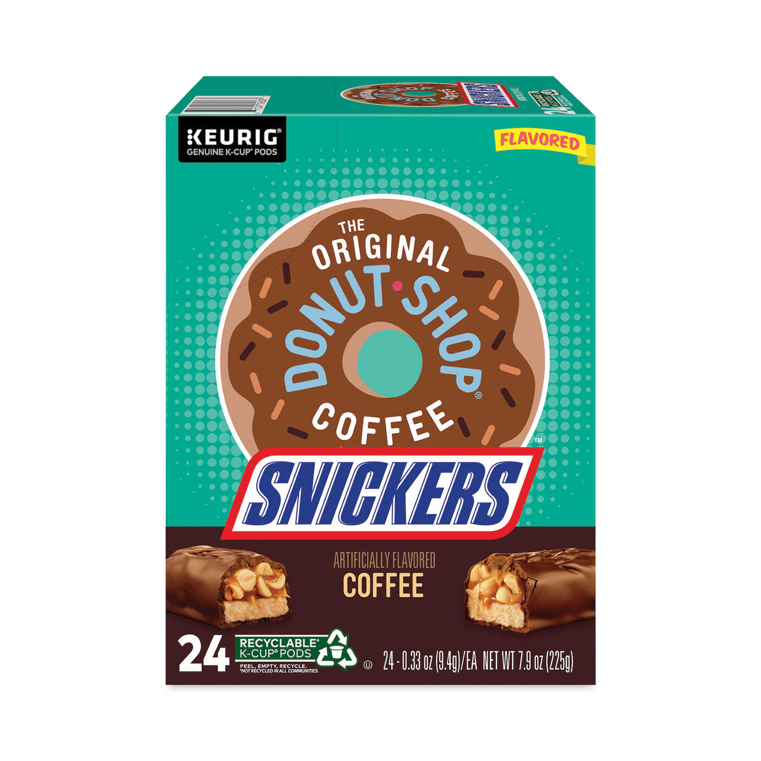 SNICKERS Flavored Coffee KCups by The Original Donut Shop® GMT9608
