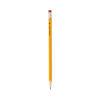 UNV55400 - #2 Woodcase Pencil, HB (#2), Black Lead, Yellow Barrel, Dozen