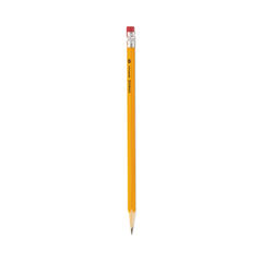 Ticonderoga Tri-write Triangular Pencils With Erasers, No 2 Tip