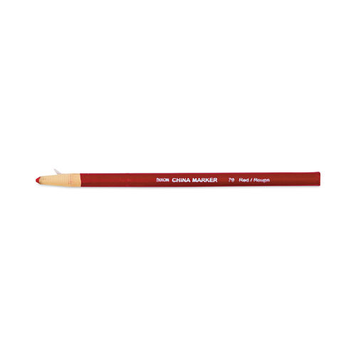 Dixon Phano Peel Off China Marker Black Grease Pencil