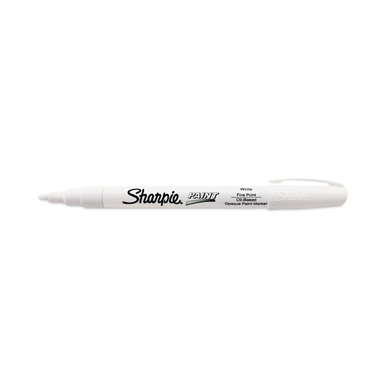 Sharpie Permanent Paint Marker Fine Bullet Tip White Dozen