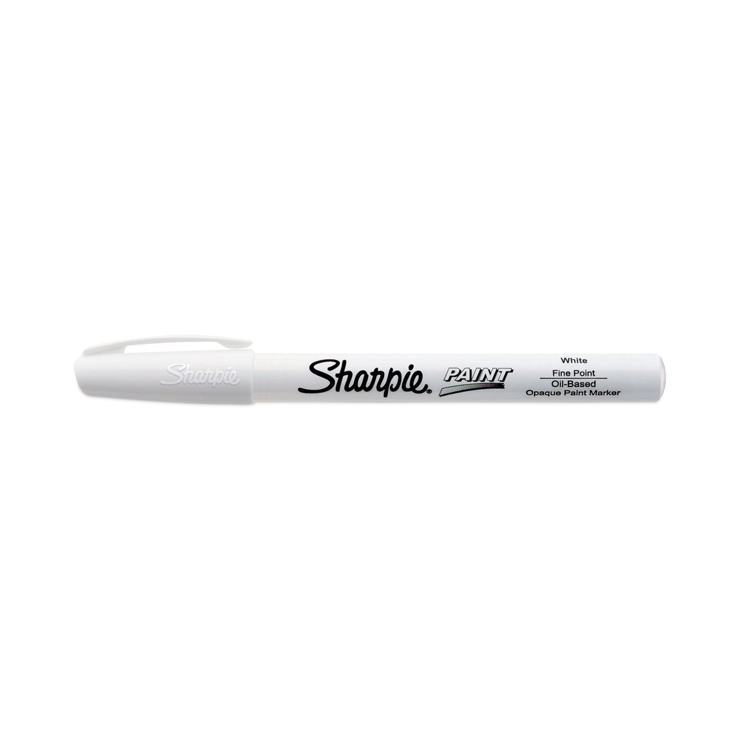 Sharpie 35568 White Oil Based Paint Marker, Bold Point