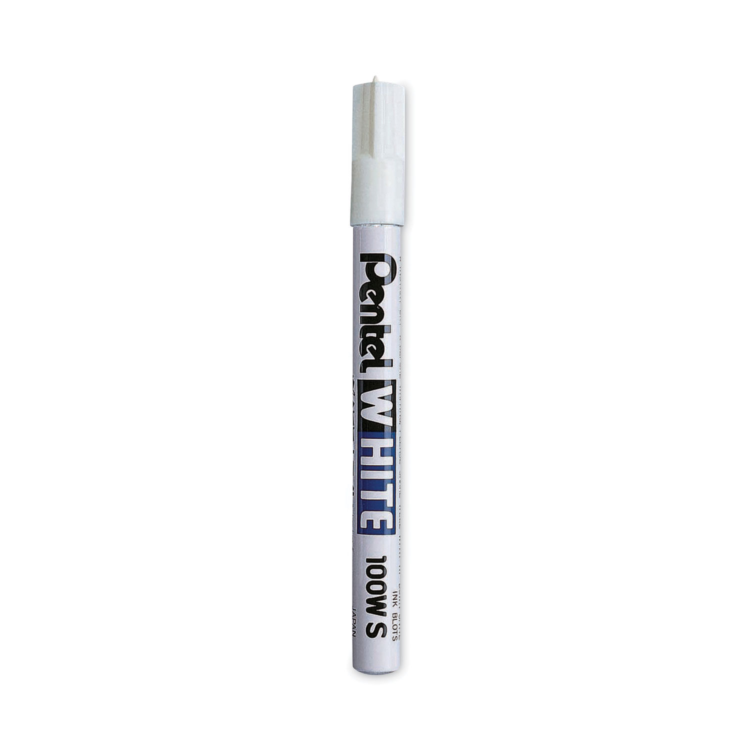 Pentel Felt Tip White Markers - PEN100WS 