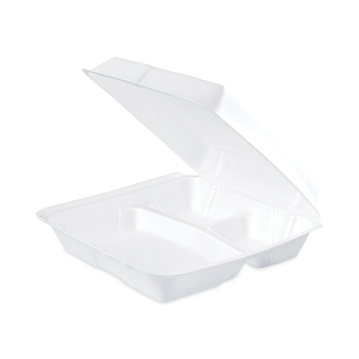 Dart Foam Containers, 32oz, White, 25/Bag, 20 Bags/Carton