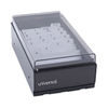 UNV10601 - Business Card File, Holds 600 2 x 3.5 Cards, 4.25 x 8.25 x 2.5, Metal/Plastic, Black