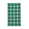 UNV40115 - Self-Adhesive Removable Color-Coding Labels, 0.75" dia, Green, 28/Sheet, 36 Sheets/Pack