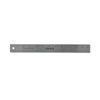 UNV59023 - Stainless Steel Ruler with Cork Back and Hanging Hole, Standard/Metric, 12" Long