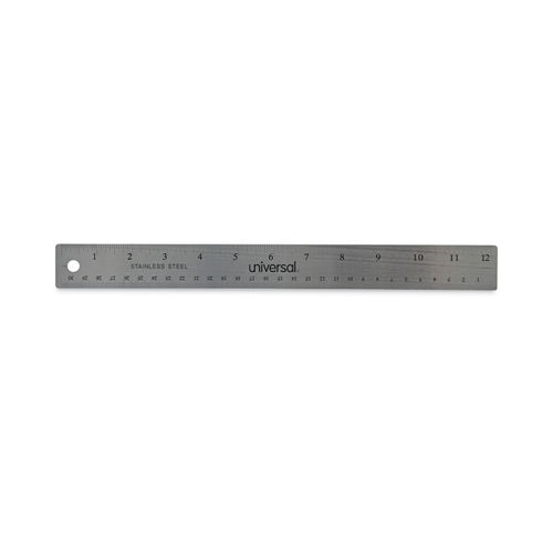 Stainless Steel Cork Backed Ruler 12 