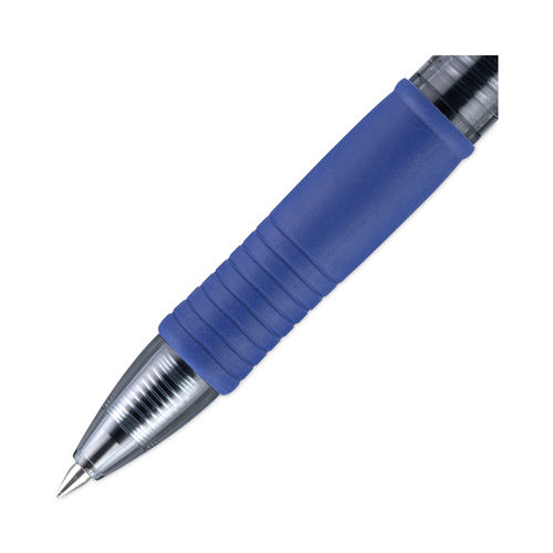 Pilot G2 Gel Pen, Retractable, Refillable, Blue, 1.0mm Bold, Dozen  (PIL31257) 