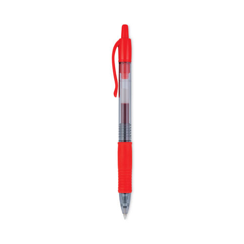 Pilot G2 05 Red Extra Fine Gel Pen 0.5mm