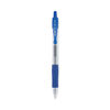 PIL31003 - G2 Premium Gel Pen, Retractable, Extra-Fine 0.5 mm, Blue Ink, Smoke/Blue Barrel, Dozen