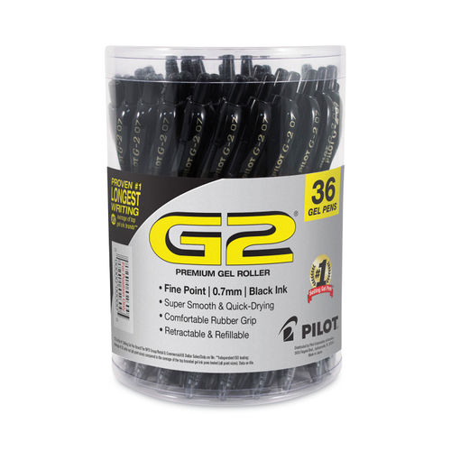 Gel Pens, 30 Pack Black Gel Pen Fine Point, Retractable Gel Ink Rollerball  Pens for Smooth Writing (0.7mm)