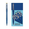 PIL11004 - Razor Point Fine Line Porous Point Pen, Stick, Extra-Fine 0.3 mm, Blue Ink, Blue Barrel, Dozen