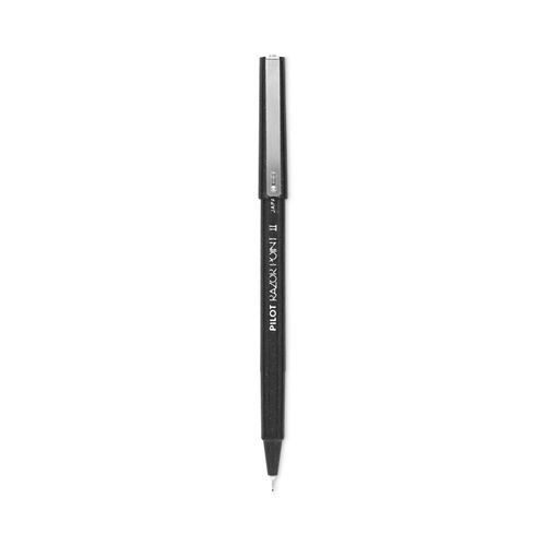 Pilot Razor Point II Marker Pen, Super Fine, Black Ink, Dozen