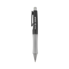 PIL36100 - Dr. Grip Ballpoint Pen, Retractable, Medium 1 mm, Black Ink, Black Barrel