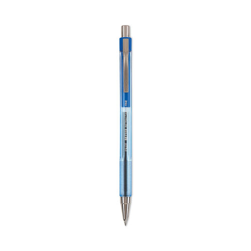 4-Color Multi-Color Ballpoint Pen, Retractable, Medium 1 mm,  Black/Blue/Green/Red Ink, White/Translucent Blue Barrel, 3/Pack
