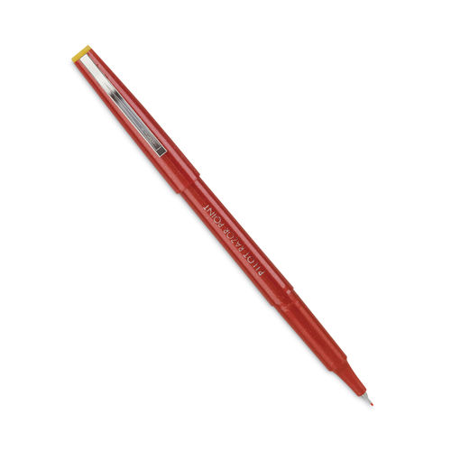 Pilot Razor Point Marker Pen, Extra Fine, Red Ink, Dozen