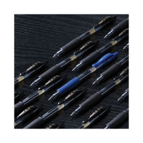 Pilot G2 Retractable Gel Ink Pen, 0.7mm, Assorted Ink - 20 pack