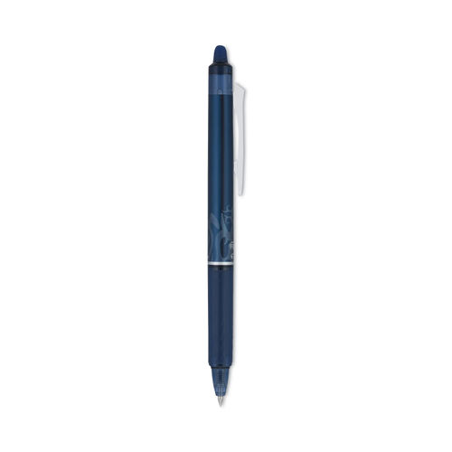 Pilot FriXion Clicker Erasable Gel Fine Point Pens, Navy Ink - Dozen