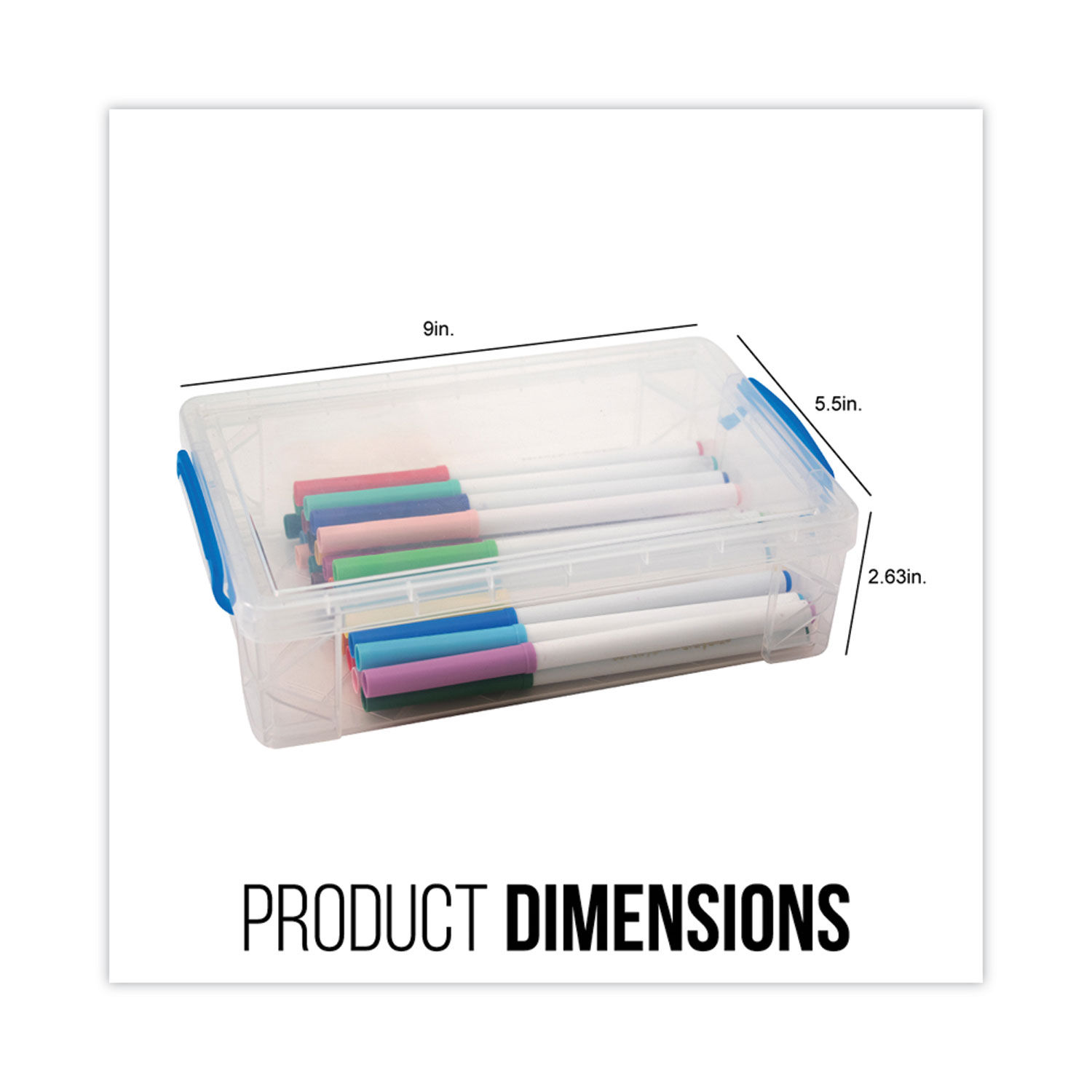 Super Stacker Large Pencil Box by Advantus AVT37539