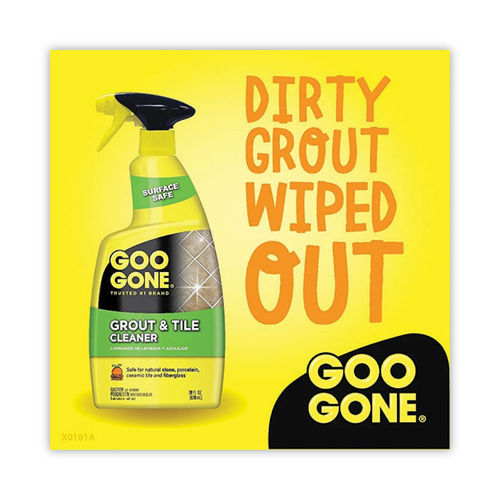 Goo Gone Grout & Tile Cleaner - 28 Ounce - Removes Tough Stains Dirt ( lot  of 2)