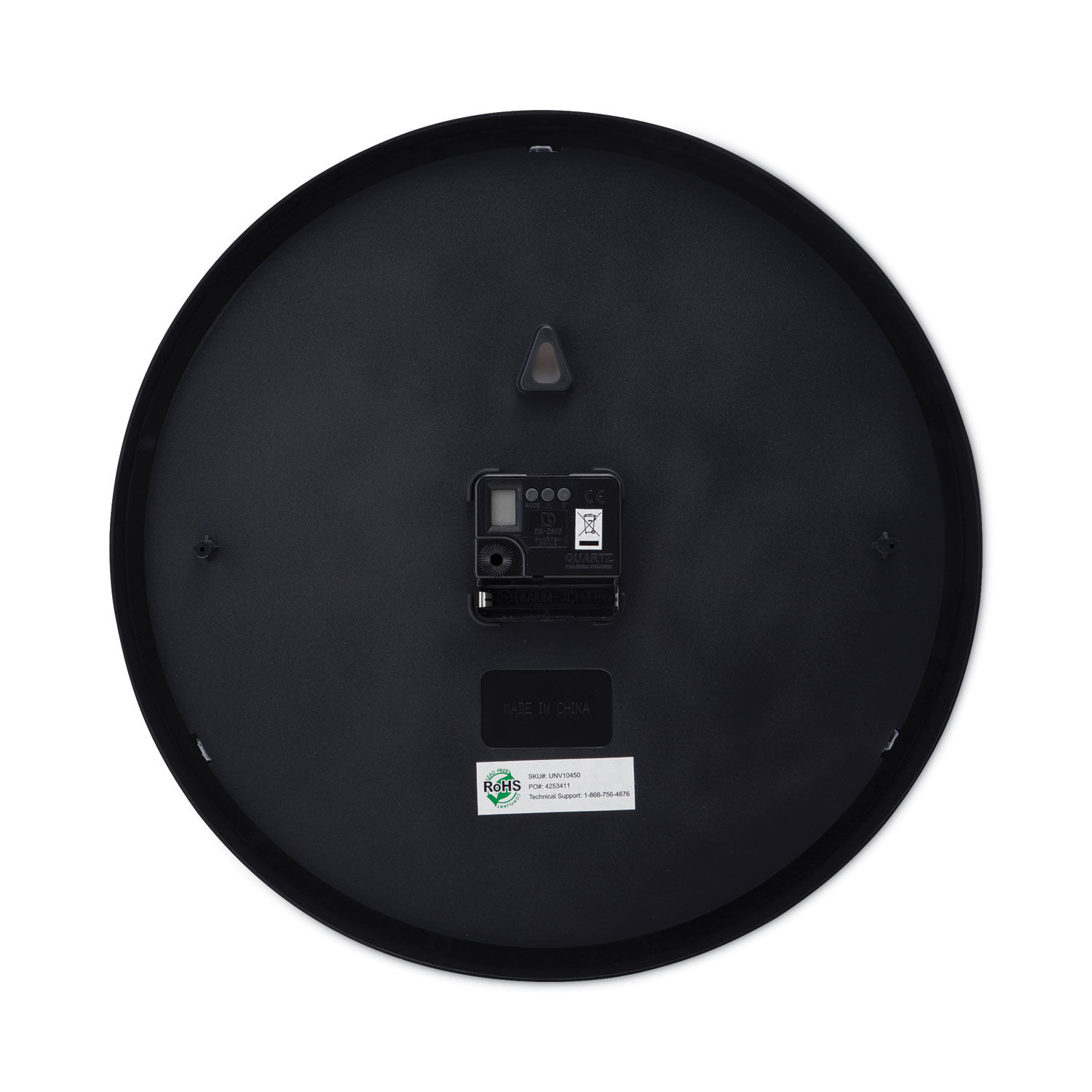 Large Numeral Clock with Auto Daylight Savings Adjustment by Universal