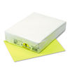 PAC102200 - Kaleidoscope Multipurpose Colored Paper, 24 lb Bond Weight, 8.5 x 11, Hyper Yellow, 500/Ream