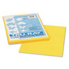 PAC103004 - Tru-Ray Construction Paper, 76 lb Text Weight, 9 x 12, Yellow, 50/Pack