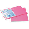 PAC103045 - Tru-Ray Construction Paper, 76 lb Text Weight, 12 x 18, Shocking Pink, 50/Pack