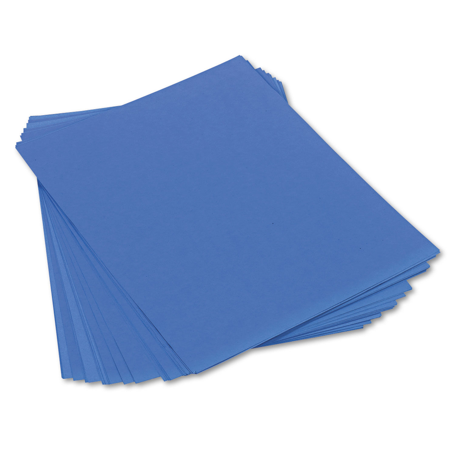 Pacon Tru-Ray Construction Paper, Blue, 76 lb, 9 x 12 - 50 pack