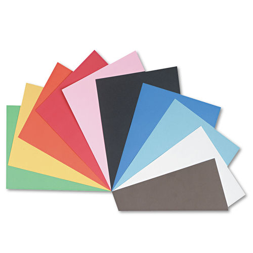 Colorations® Assorted Colors 12 x 18 Heavyweight Construction Paper - 50  Sheets