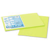 PAC103425 - Tru-Ray Construction Paper, 76 lb Text Weight, 12 x 18, Brilliant Lime, 50/Pack