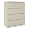 ALEHLF4254PY - Lateral File, 4 Legal/Letter-Size File Drawers, Putty, 42" x 18.63" x 52.5"