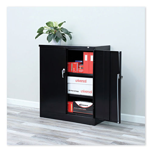 Universal Storage Tall Storage Cabinet with Doors and Shelves