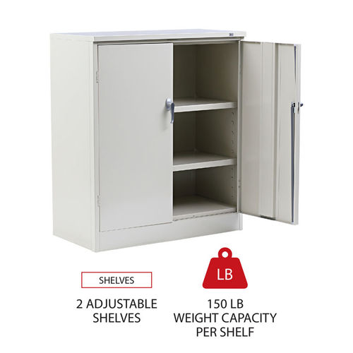 Sandusky Lee 46W x 24D x 72H 5-Shelf Steel Storage Cabinet with