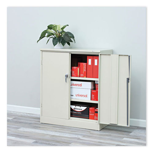 Universal Storage Tall Storage Cabinet with Doors and Shelves