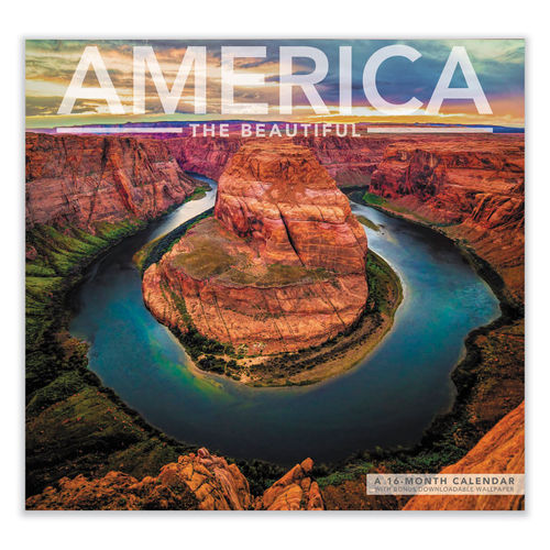 America The Beautiful Wall Calendar By Mead® Mealme3271023