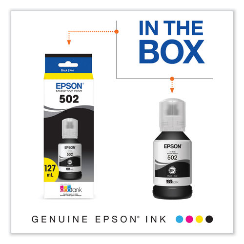 Compatible Epson 502 Magenta Ink Bottle (T502320-S)