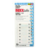 RTG31002 - Legal Index Tabs, Preprinted Numeric: 11 to 20, 1/12-Cut, White, 0.44" Wide, 104/Pack