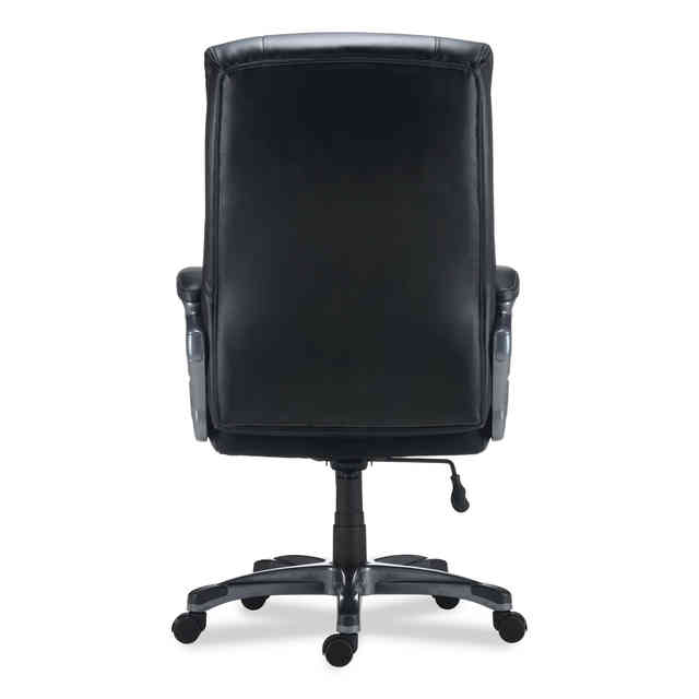 Alera Egino Big and Tall Chair Supports Up to 400 lb Black Seat Back Black Base