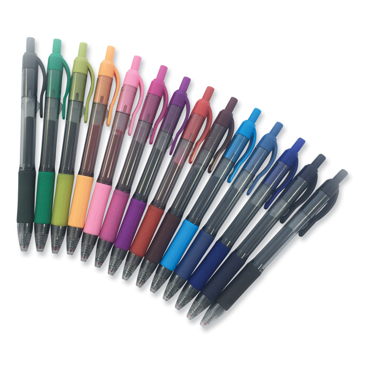 Zebra Sarasa Retractable Gel Ink Pens, Medium Point 0.7mm, Navy, Rapid Dry Ink, 12-Count