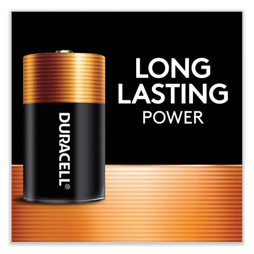 Duracell 1.5V Coppertop Alkaline D Batteries, 4 Pack