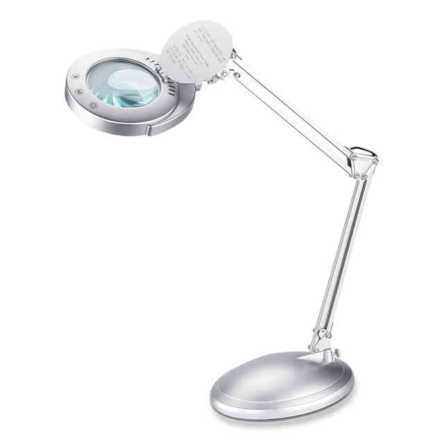 LED Magnifier Lamp with Clamp, Swing Arm, 22 LED Magnifier Lamp with Clamp, Swing Arm, 22
