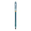 PIL14001 - Neo-Gel Gel Pen, Stick, Fine 0.7 mm, Black Ink, Black Barrel, Dozen